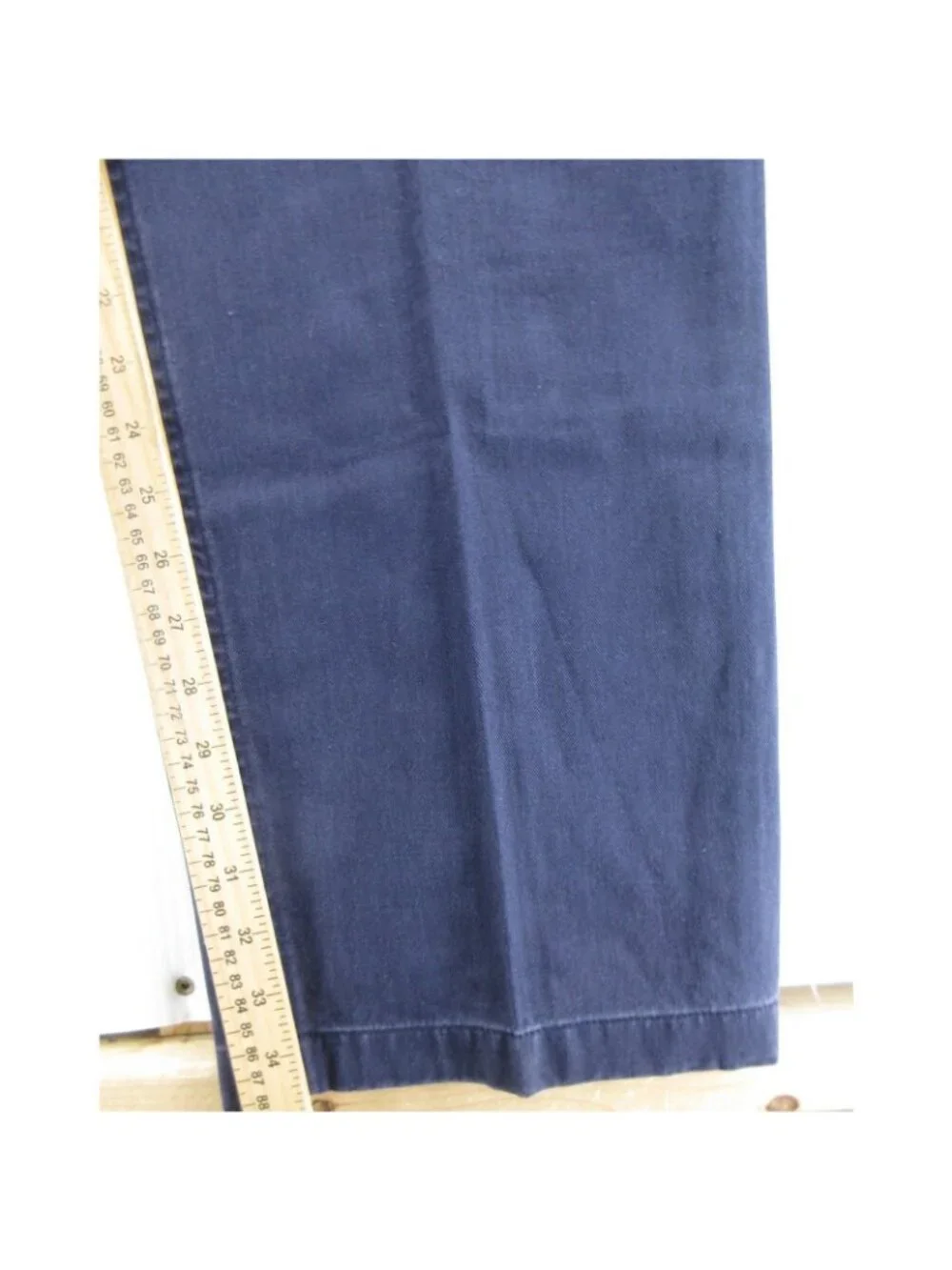 VINTAGE Polo Ralph Lauren Pants 40X34 Navy Cargo Relaxed Chino Utility